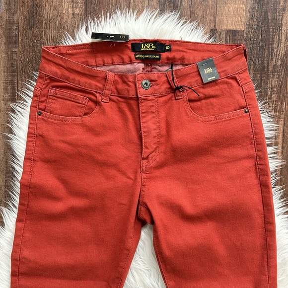 🍁LUCKY AND BLESSED | Mid Rise | Ankle Skinny Fit Jeans | Size 10 - Picture 4 of 13
